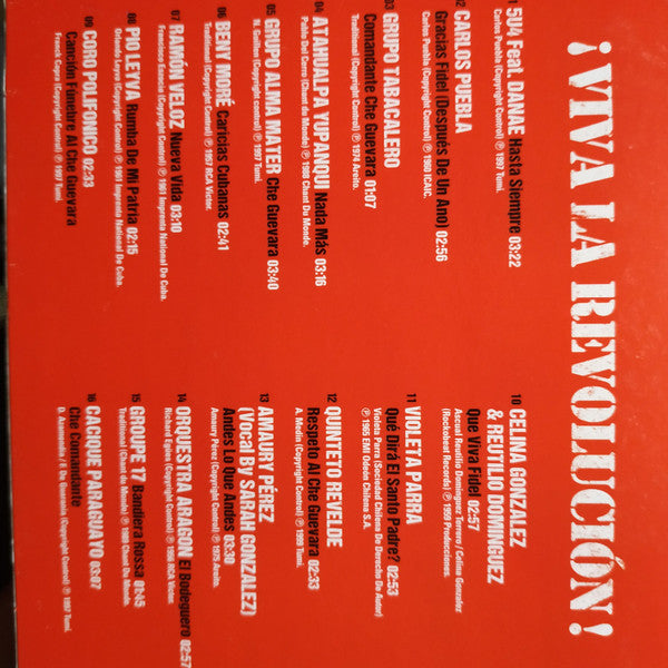 Various : ¡Viva La Revolución! (CD, Comp)