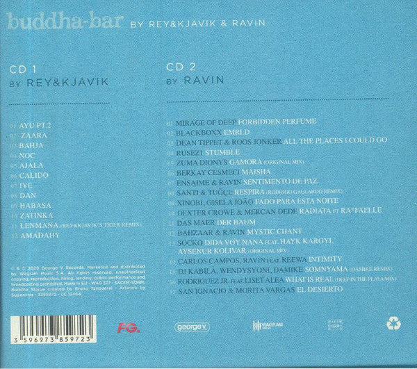 Rey & Kjavik & Ravin : Buddha-Bar (2xCD, Comp, Mixed)