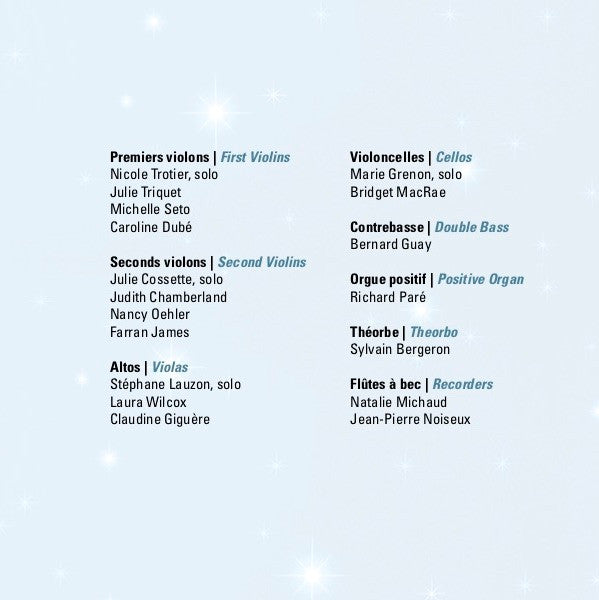 Les Violons du Roy, Bernard Labadie : Simphonies Des Noëls (CD)