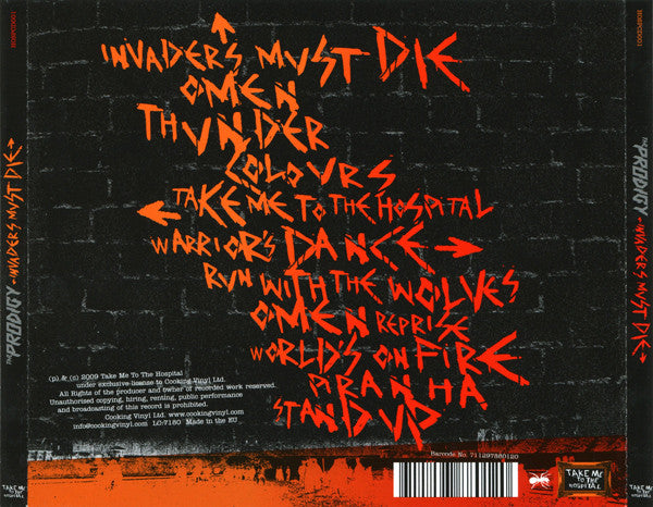 The Prodigy : Invaders Must Die (CD, Album, Sou)