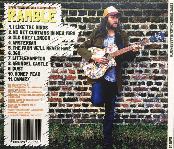 Steve Thompson AKA Blabbermouth : Ramble (CD, Album)