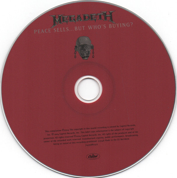 Megadeth : Peace Sells... But Who's Buying? (CD, Album, RE, RM, Rem)