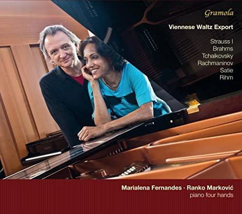 Marialena Fernandes, Ranko Marković - Johann Strauss Sr., Johannes Brahms, Pyotr Ilyich Tchaikovsky, Sergei Rachmaninoff, Erik Satie, Wolfgang Rihm : Viennese Waltz Export (CD, Album)