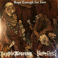DayGlo Mourning / Bludy Gyres : Rope Enough for Two (LP, Ltd, Num, Red)