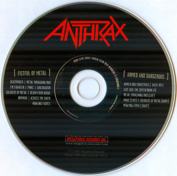 Anthrax : Fistful Of Metal & Armed And Dangerous (CD, Comp, RE, RM)