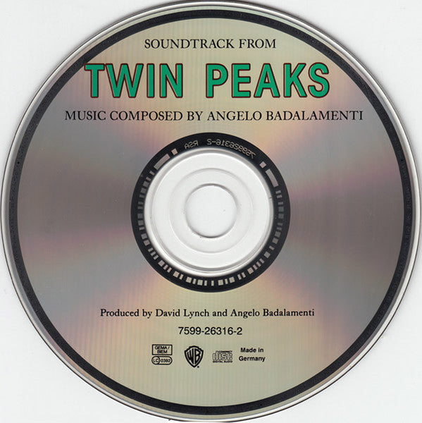 Angelo Badalamenti : Music From Twin Peaks (CD, Album)