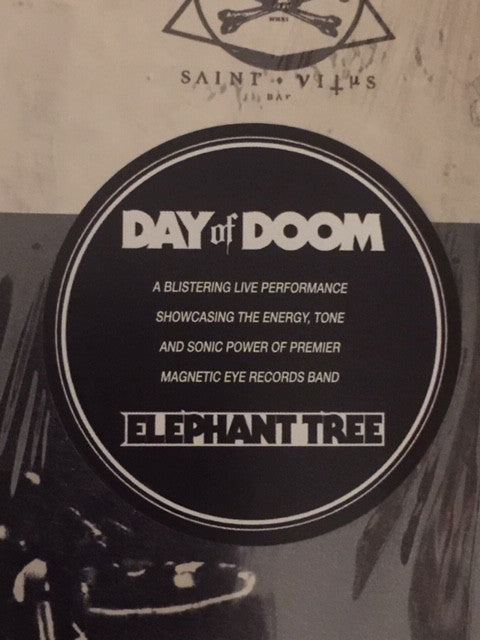 Elephant Tree : Day Of Doom Live (LP, Ltd, Gre)