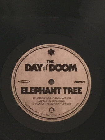 Elephant Tree : Day Of Doom Live (LP, Ltd, Gre)