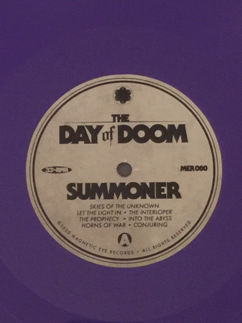 Summoner : Day Of Doom Live (LP, Ltd, Pur)