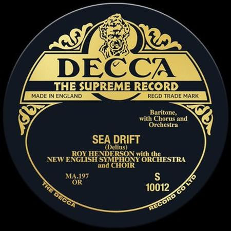 Roy Henderson (2), New English Symphony Orchestra : Sea Drift (Delius) (3x10", RE + Box, Ltd)