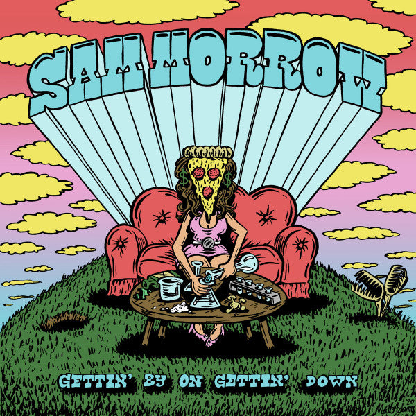Sam Morrow : Gettin' By On Gettin' Down (LP, Ltd, Red)