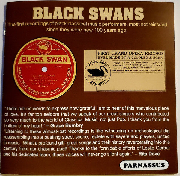 Various : Black Swans (CD)