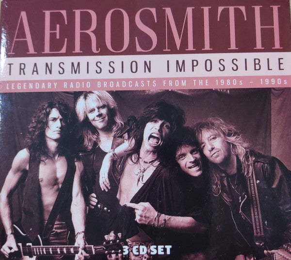 Aerosmith : Transmission Impossible (Legendary Radio Broadcasts From The 1980s-1990s) (CD, Comp, Unofficial)