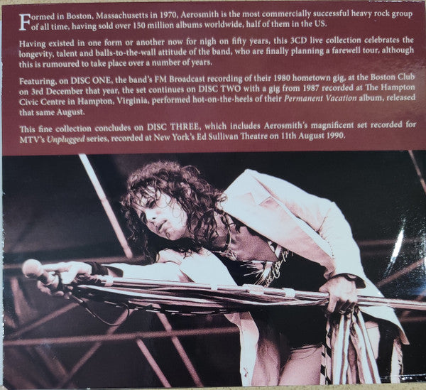 Aerosmith : Transmission Impossible (Legendary Radio Broadcasts From The 1980s-1990s) (CD, Comp, Unofficial)