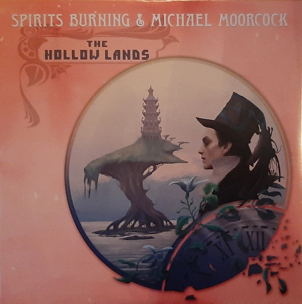 Spirits Burning & Michael Moorcock : The Hollow Lands (LP, Album, Ltd, Pin)