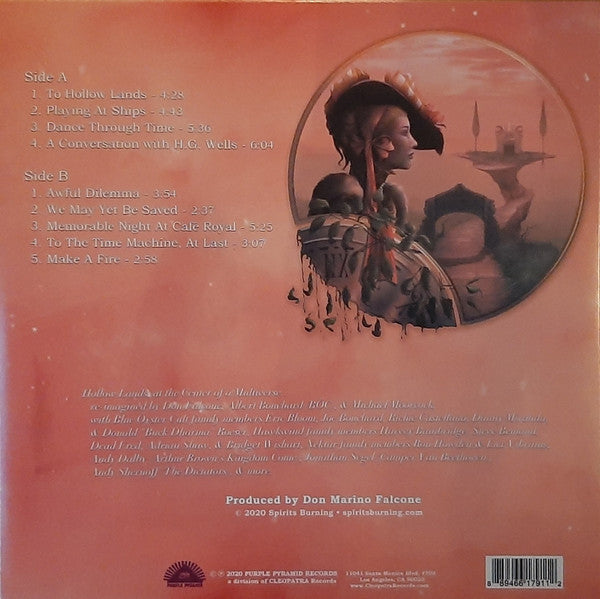 Spirits Burning & Michael Moorcock : The Hollow Lands (LP, Album, Ltd, Pin)