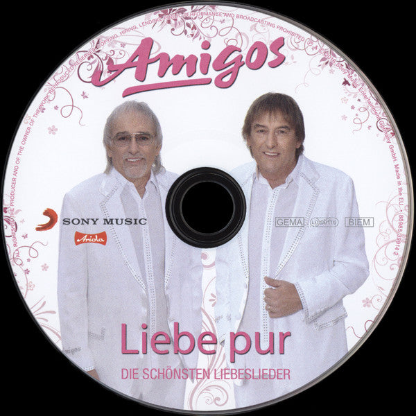 Amigos : Liebe Pur (Die Schönsten Liebeslieder) (CD, Comp)