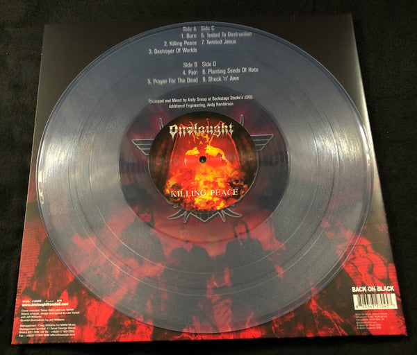 Onslaught (2) : Killing Peace (2xLP, Album, RE, 180)