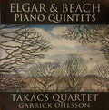 Sir Edward Elgar & Amy Marcy Cheney Beach - Takács Quartet, Garrick Ohlsson : Piano Quintets (CD)