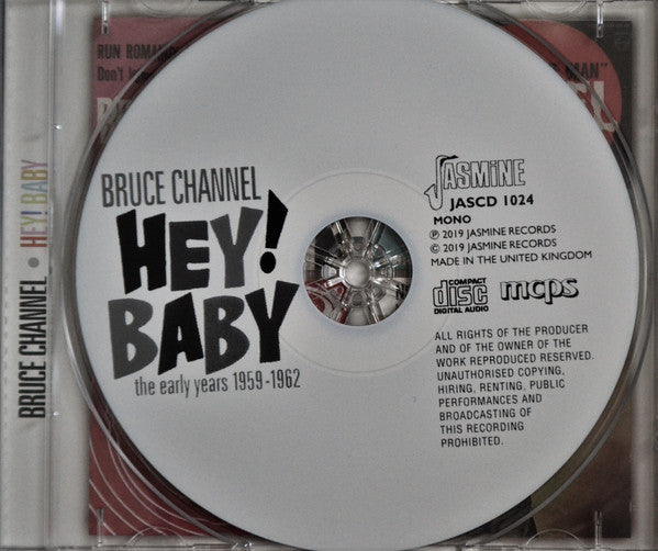 Bruce Channel : Hey! Baby - The Early Years 1959-1962 (CD, Comp, Mono)