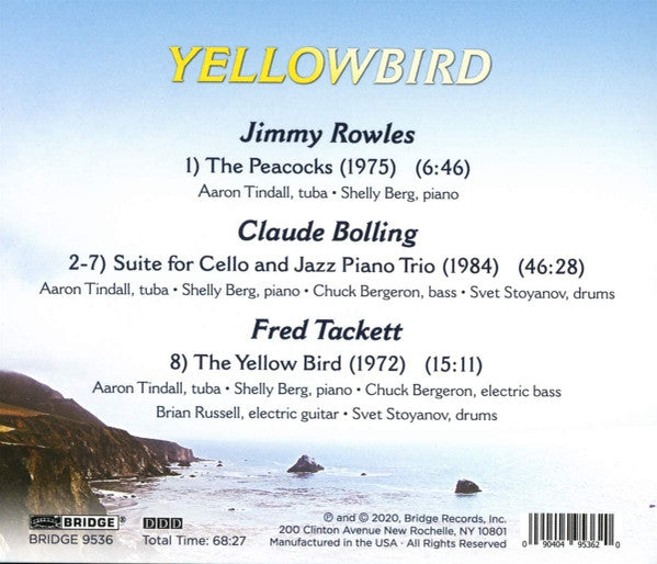 Aaron Tindall : Yellowbird (CD, Album)
