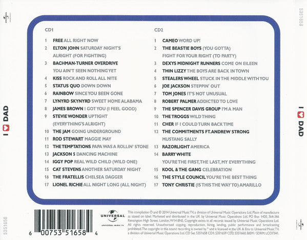 Various : I (Heart) Dad (2xCD, Comp)