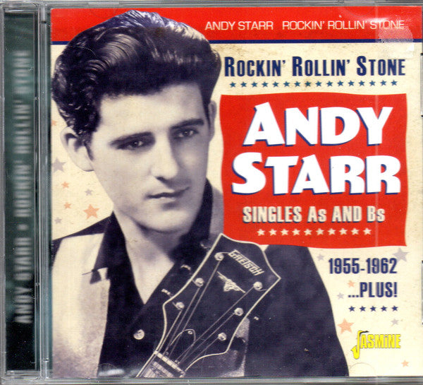Andy Starr : Rockin’ Rollin’ Stone – Singles As And Bs 1955-1962 (CD, Comp)