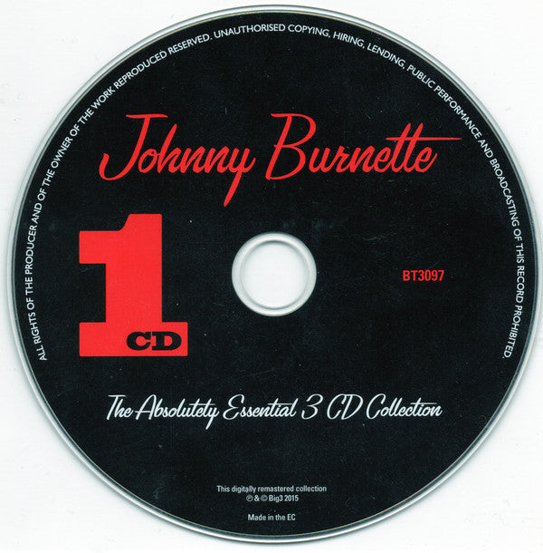 Johnny Burnette : The Absolutely Essential 3 CD Collection (3xCD, Comp, Dig)