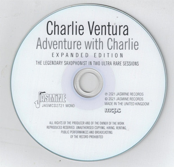 Charlie Ventura : Adventure With Charlie (CD, Comp, Mono)