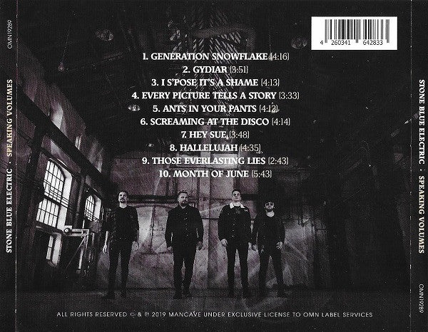 Stone Blue Electric : Speaking Volumes (CD, Album)