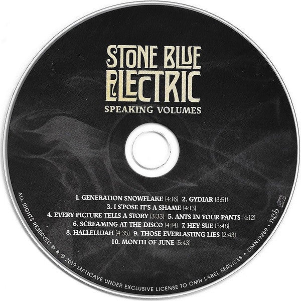 Stone Blue Electric : Speaking Volumes (CD, Album)