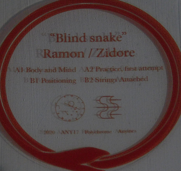 Jens Ramon, Aske Zidore : Blind Snake (LP, Album)