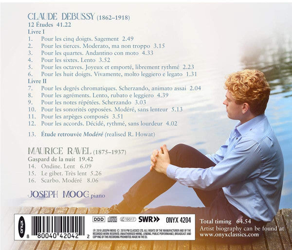 Joseph Moog, Claude Debussy, Maurice Ravel : 12 Etudes; Gaspard De La Nuit (CD, Album)