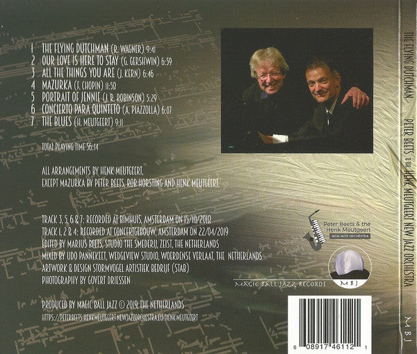 Peter Beets & The Henk Meutgeert New Jazz Orchestra : The Flying Dutchman (Live At Bimhuis & Concertgebouw Amsterdam) (CD)