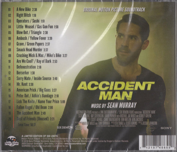 Sean Murray : Accident Man (CD, Album, Ltd)