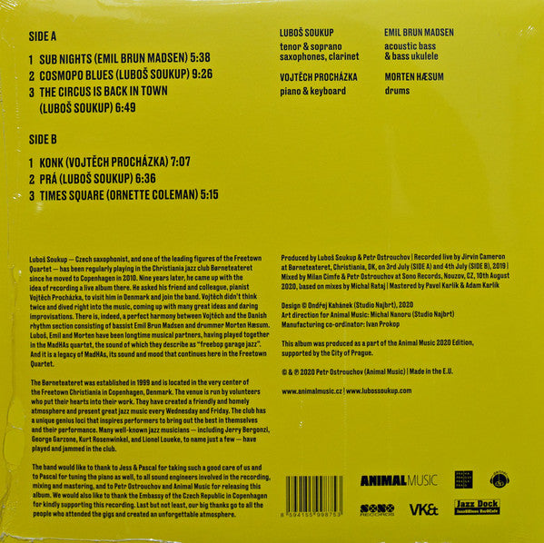 Freetown Quartet : Christiania - Live At Børneteateret (LP, Album)
