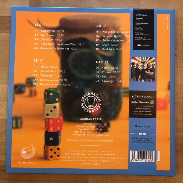 Zardanadam : Zardanadam (2xLP, Comp)