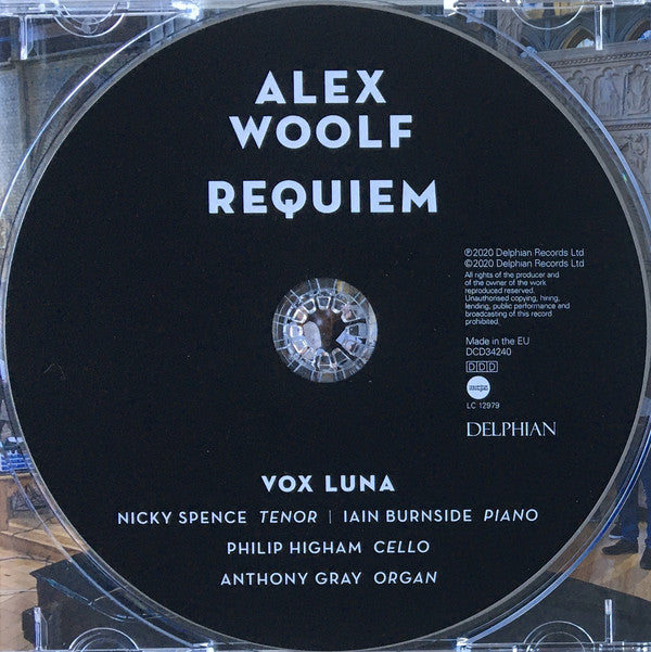 Alex Woolf, Vox Luna, Nicky Spence, Iain Burnside, Philip Higham, Anthony Gray (4) : Requiem (CD, Album)