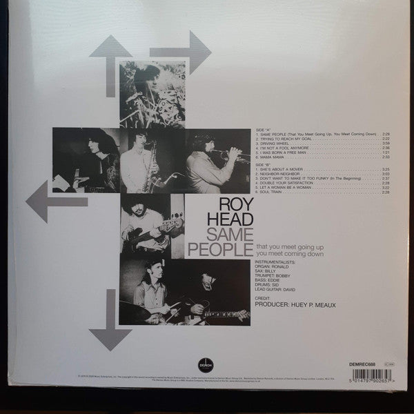 Roy Head : Same People (That You Meet Going Up You Meet Coming Down) (LP, Album, RE)