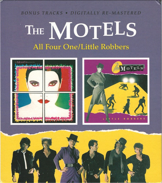 The Motels : All Four One / Little Robbers (2xCD, Album, RE + Comp, RE, RM)