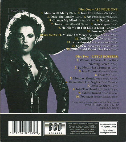 The Motels : All Four One / Little Robbers (2xCD, Album, RE + Comp, RE, RM)