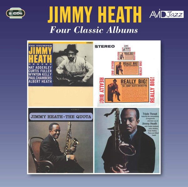 Jimmy Heath : Four Classic Albums (2xCD, Comp, RM)