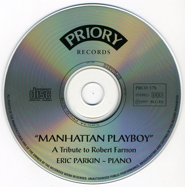 Eric Parkin : "Manhattan Playboy" A Tribute To Robert Farnon (CD, Album)