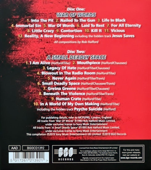 Fight : War Of Words * A Small Deadly Space (2xCD, Comp, RM)
