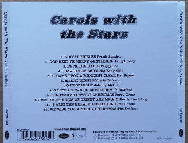 Various : Carols With The Stars (CD, Comp)