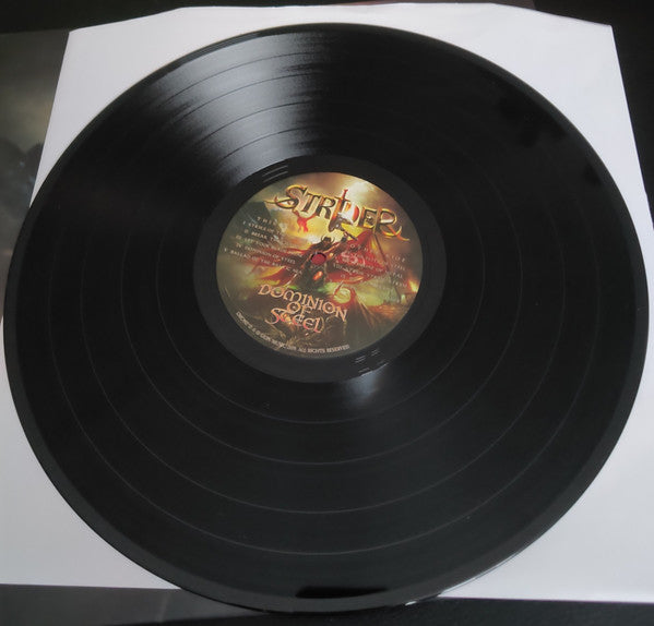 Strider (17) : Dominion Of Steel (LP, Album)