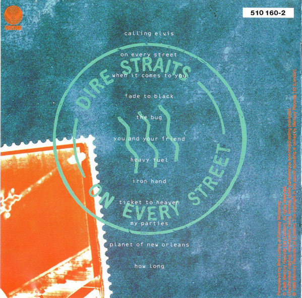 Dire Straits : On Every Street (CD, Album, RE, RM, UK,)
