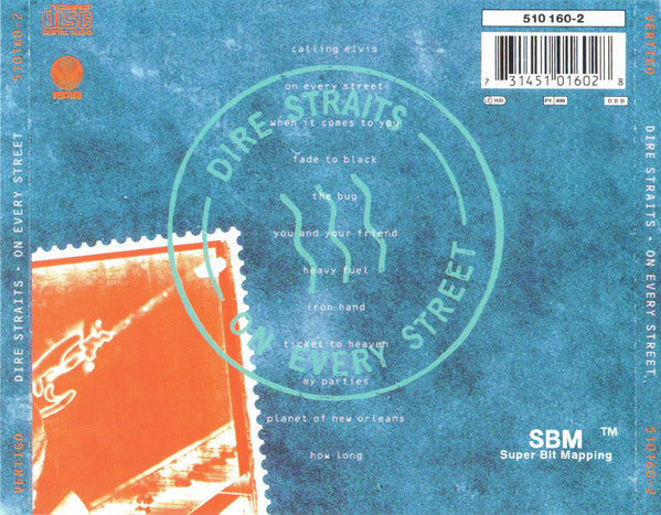 Dire Straits : On Every Street (CD, Album, RE, RM, UK,)