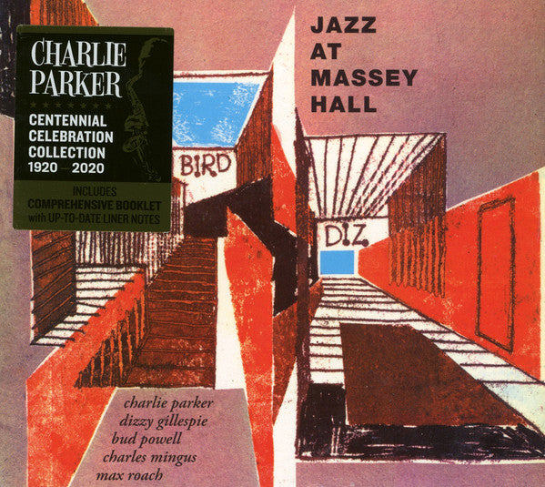 Charlie Parker Featuring Dizzy Gillespie, Bud Powell, Charles Mingus, Max Roach : Jazz At Massey Hall (CD, Comp, Ltd, RE, RM)