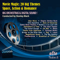 Stanley Black : Movie Magic: 20 Big Themes Space, Action & Romance (CD, Comp, RM)